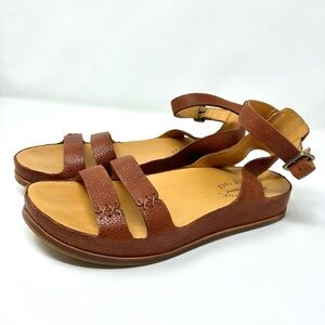 Kork-Ease Tan Genuine Leather Sandals Women’s 8